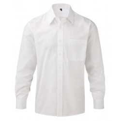 Camisa laboral blanca manga larga con tejido FRESH, CONSULTAR PLAZO