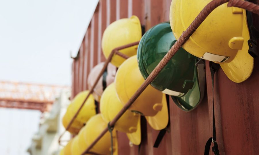 casco de obra