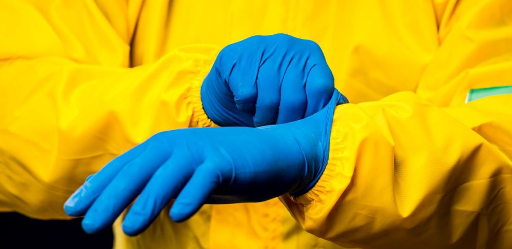 guantes de protección química