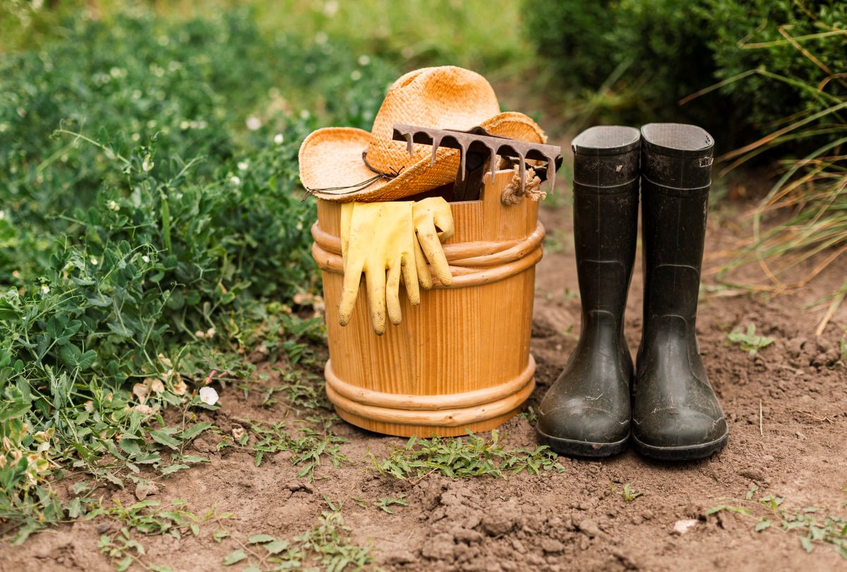 botas para agricultura