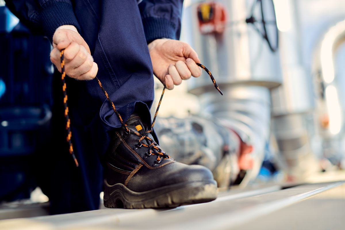 botas de seguridad resistentes a la salmuera