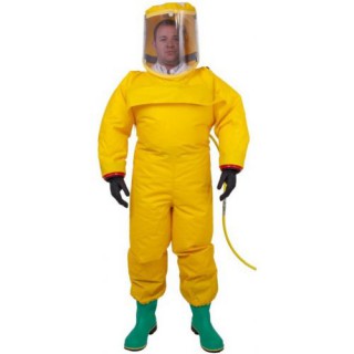 Trajes de protección química